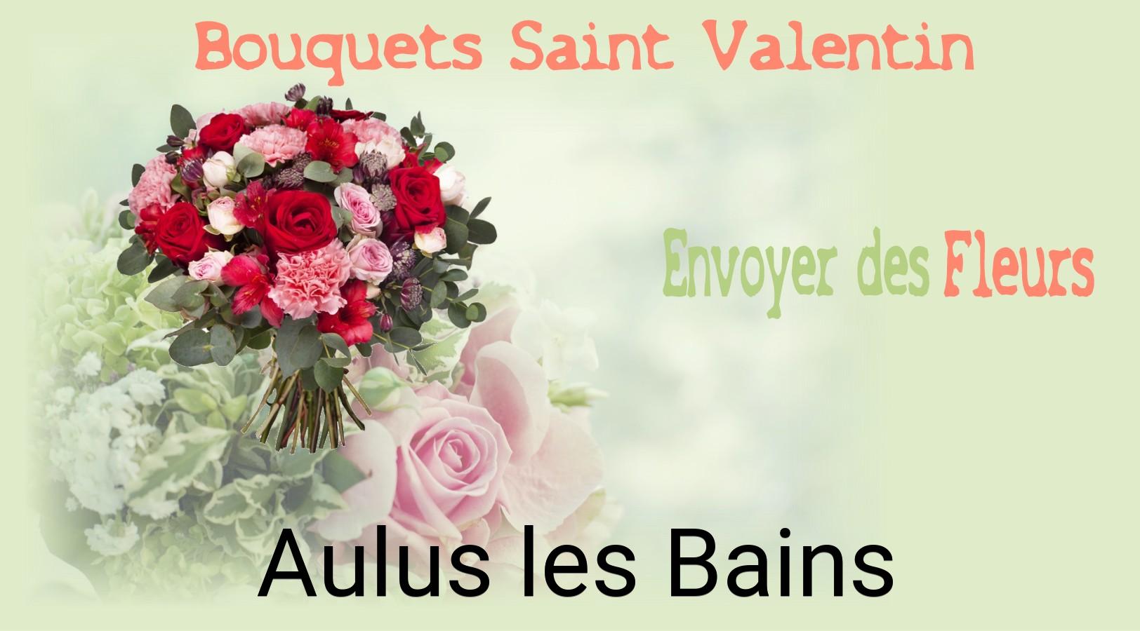 Roses de Saint-Valentin livrées à Aulus-les-Bains